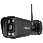 Foscam V5P 5 MP dvopojasna WiFi nadzorna kamera s integriranim reflektorom i alarmnom sirenom (crna) Foscam V5P (black) WLAN ip sigurnosna kamera 3072 x 1728 piksel