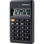 Basetech BT-CA-1008 džepni kalkulator crna boja Zaslon (broj mjesta): 8 baterijski pogon (Š x V x D) 89 x 59 x 11 mm