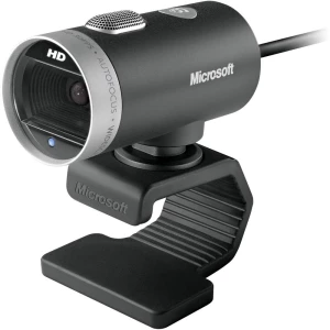 Microsoft LifeCam Cinema HD-Web kamera 1280 x 720 piksel Uklj. naglavne slušalice s mikrofonom, Držač s stezaljkom slika