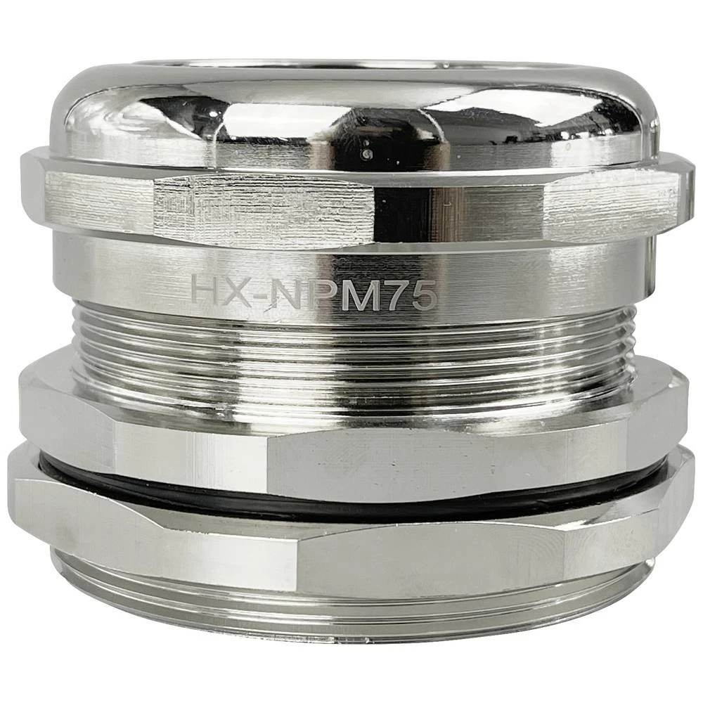 TRU COMPONENTS TC-10302864 kabelska uvodnica   M75 mesing (niklovani) metalna   1 St. slika