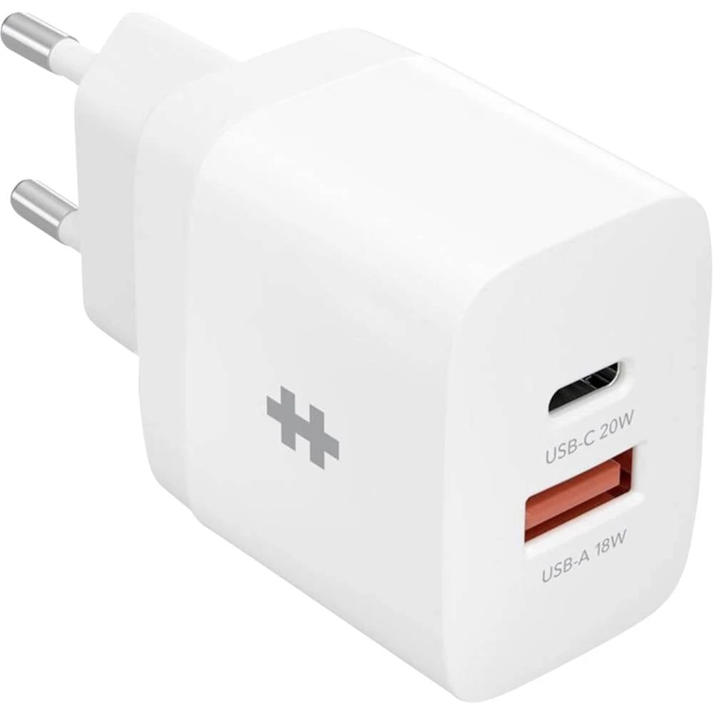Targus HyperJuice napajanje 20 W, 18 W USB-C®, USB-A bijela utičnica, unutrašnje područje slika
