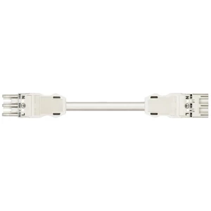 WAGO 771-9993/007-402 mrežni priključni kabel mrežni konektor - mrežni adapter Ukupan broj polova: 3 bijela 4 m 1 St. slika