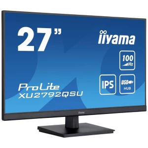 Iiyama XU2792QSU-B6 Business LED zaslon  Energetska učinkovitost 2021 F (A - G) 68.6 cm (27 palac) 2560 x 1440 piksel 16 slika
