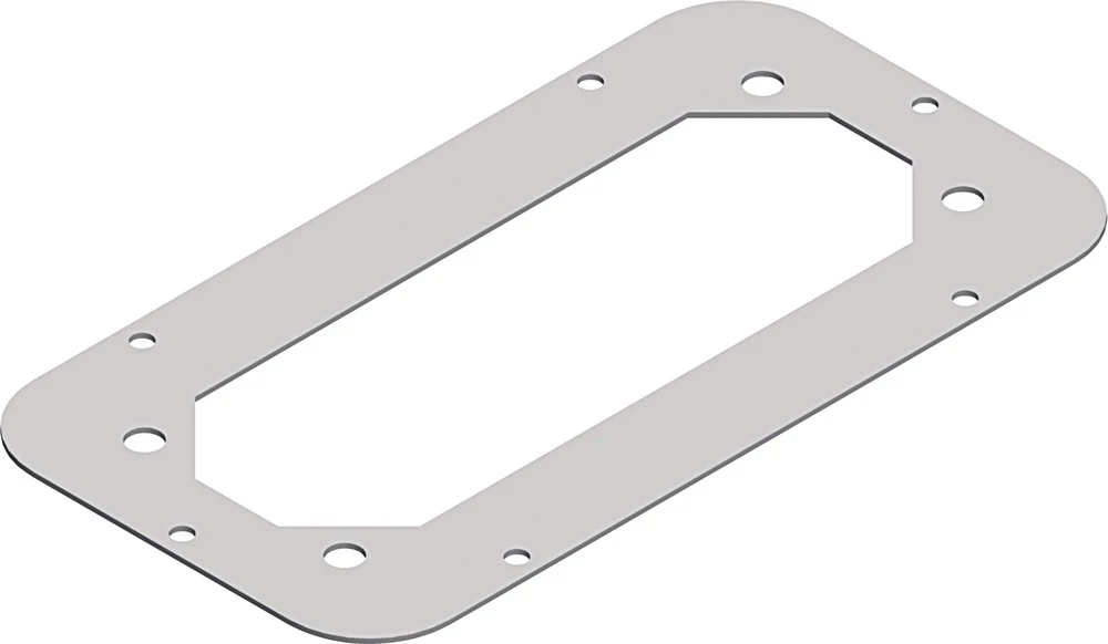 Kabelska uvodnica Čelik Siva (RAL 7035) Schneider Electric NSYTLG2FL 1 ST slika