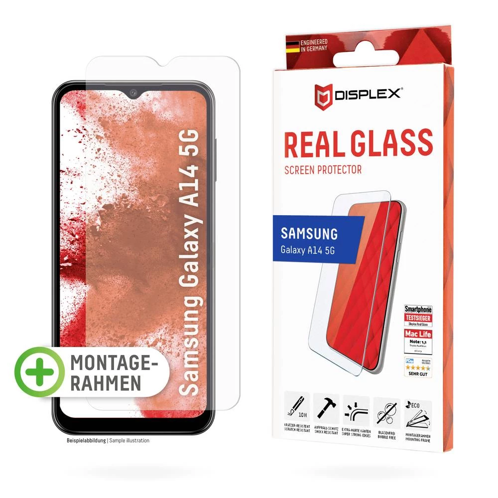 DISPLEX  Real Glass  zaštitno staklo zaslona  Galaxy A14 5G  1 St.  01800 slika