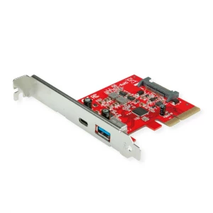 Roline 15062142 1+1 ulaz PCI-Express kartica USB 3.2 gen. 2 (USB 3.1), USB-C® PCIe x4 slika