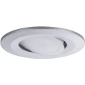 LED ugradno svjetlo za kupaonicu 6.5 W Neutralno-bijela Paulmann 99932 Calla Krom (mat) boja slika