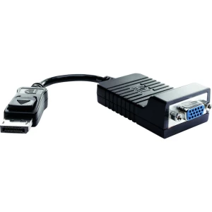 HP AS615AA  adapter [1x muški konektor DisplayPort - 1x ženski konektor VGA] crna slika