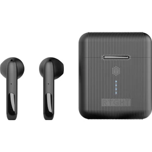 RYGHT    VEHO    Bluetooth®    HiFi    in ear slušalice    u ušima    slušalice s mikrofonom, kontrola glasnoće, kontrola na dodir     crna slika