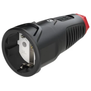PCE    2510-sr    spojka sa zaštitnim kontaktom    guma, termoplast        250 V    crna, crvena slika