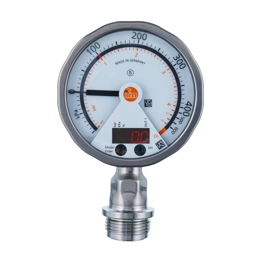ifm Electronic tlačni senzor 1 St. PG2735 -100 kPa do 400 kPa M12 1 otvarač, 1 zatvarač, analogni slika