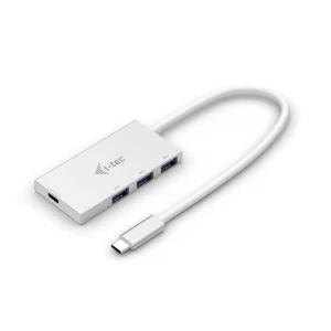i-tec 3+1 ulaza USB 3.0 Hub Sa USB-C utikačem, S portom za brzo punjenje Bijela slika