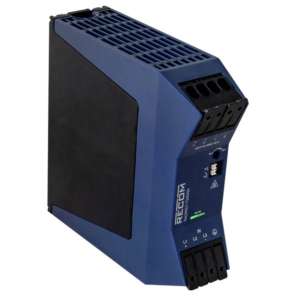 RECOM RACPRO1-T240/24 DIN-napajanje (DIN-letva) 24 V 10 A 240 W Content 1 kom. slika
