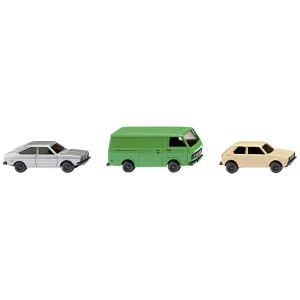 Wiking 091504 n Volkswagen Golf, Passat i LT dostavna vozila slika