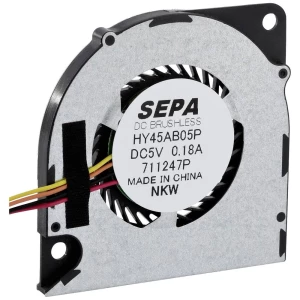SEPA HY45AB05PSE26A-BLI radialni ventilator 5 V 1.92 m³/h (D x Š x V) 45 x 45 x 4.3 mm slika