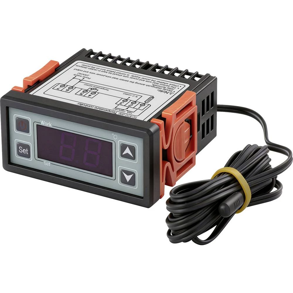 TRU COMPONENTS TC-STC-200 termostat NTC -40 do 99 °C relej 10 A (D x Š x V) 77 x 65.5 x 34.5 mm slika