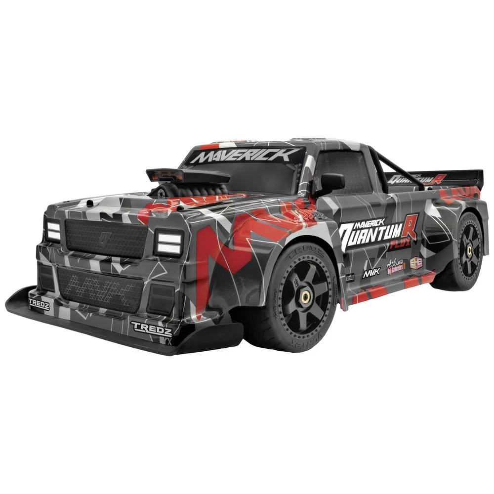 Maverick  QuantumR Flux 4S siva, crvena bez četkica 1:8 RC model automobila električni  sportski automobil pogon na sva četiri kotača (4wd) RtR 2,4 GHz slika