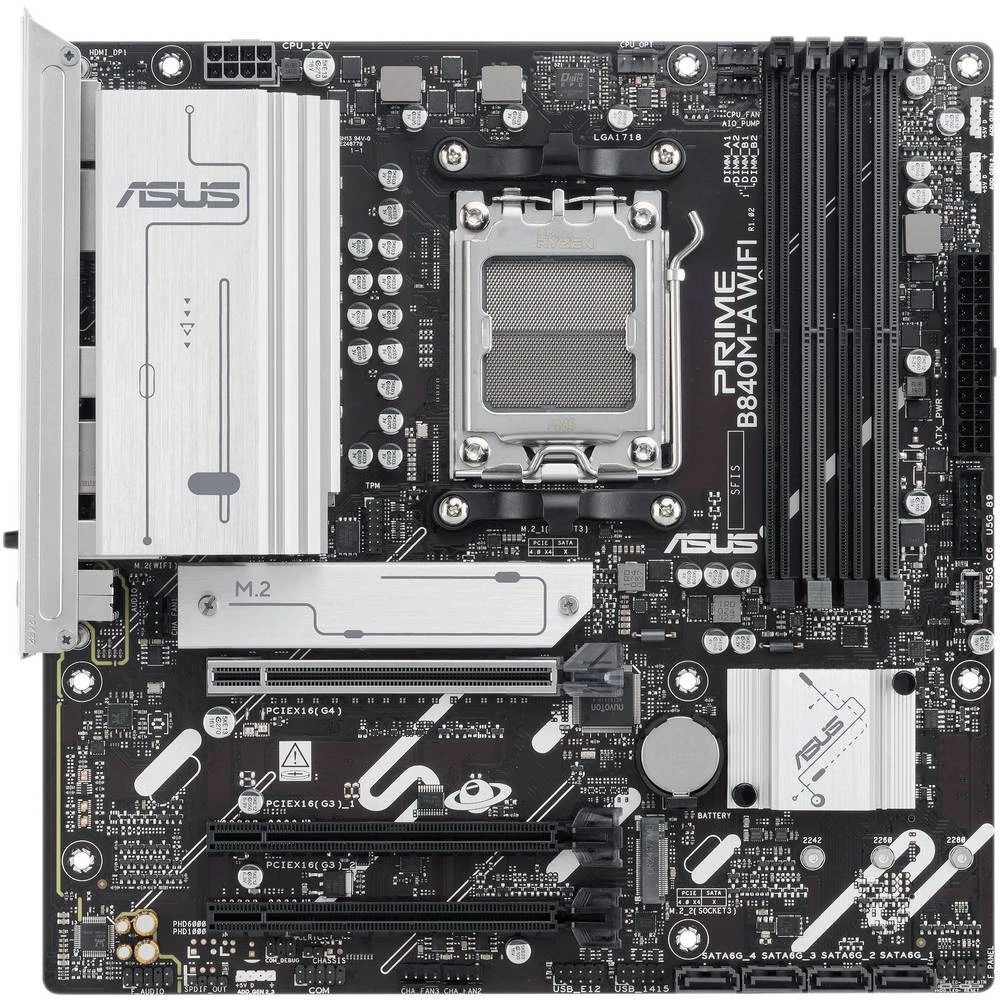 Asus PRIME B840M-A matična ploča Faktor oblika (detalji) Micro-ATX slika