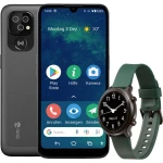 doro 8100 + Watch senior pametni telefon 32 GB 15.5 cm (6.1 palac) zelena Android™ 11