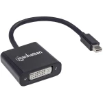 Mini-DisplayPort Adapter [1x Ženski konektor DVI, 24 + 5 polova - 1x Muški konektor Mini DisplayPort] Crna Sa zaštitom, UL certi