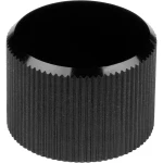 Okretni gumb Crna (Ø x V) 35 mm x 18 mm Mentor 539.613 1 ST
