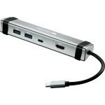 Canyon DS-3 4 ulaza USB-C® (3.2 gen. 2) čvorište s više priključaka  siva