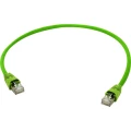 LAN (RJ45) Mreža Priključni kabel CAT 6 S/FTP 3.00 m Žuto-zelena Telegärtner slika