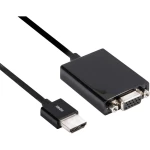 HDMI Adapter [1x Muški konektor HDMI - 1x Ženski konektor VGA] Crna club3D