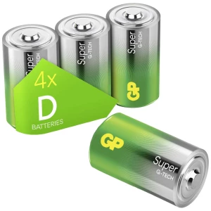 GP Batteries GPSUP13A313S4 mono (l) baterija alkalno-manganov 1.5 V 4 St. slika