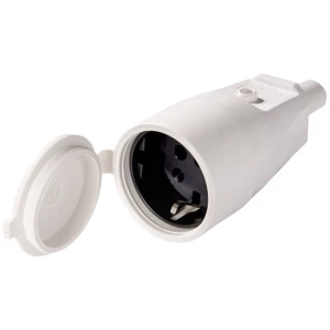 Martin Kaiser 552/kws spojka sa zaštitnim kontaktom PVC  250 V vapnenobijela IP44 slika