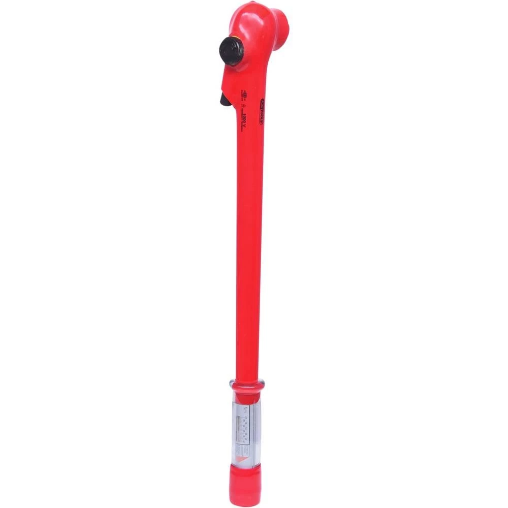 1/2" momentni ključ sa zaštitnom izolacijom i reverzibilnom zapornom glavom, 40-220 Nm KS Tools 117.1303 slika