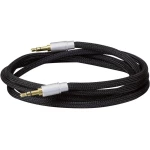 Kvake Priključni kabel [1x 3,5 mm banana utikač - 1x 3,5 mm banana utikač] 1.5 m Crna Dynavox 207381