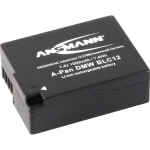 Kamera-akumulator Ansmann Zamjenjuje originalnu akU. bateriju DMW-BLC12E 7.4 V 1000 mAh A-Pan DMW-BLC12