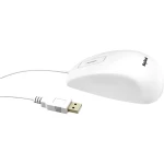 Keysonic KSM-5030M-W USB miš Zaštita od prskanja, Zaštita od prašine Bijela