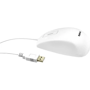 Keysonic KSM-5030M-W USB miš Zaštita od prskanja, Zaštita od prašine Bijela slika