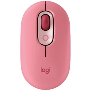 Logitech POP bežični miš Bluetooth® optički malinasto-crvena, koraljno-crvena 4 Tipke 4000 dpi Easy Switch 3 uređaji, ti slika