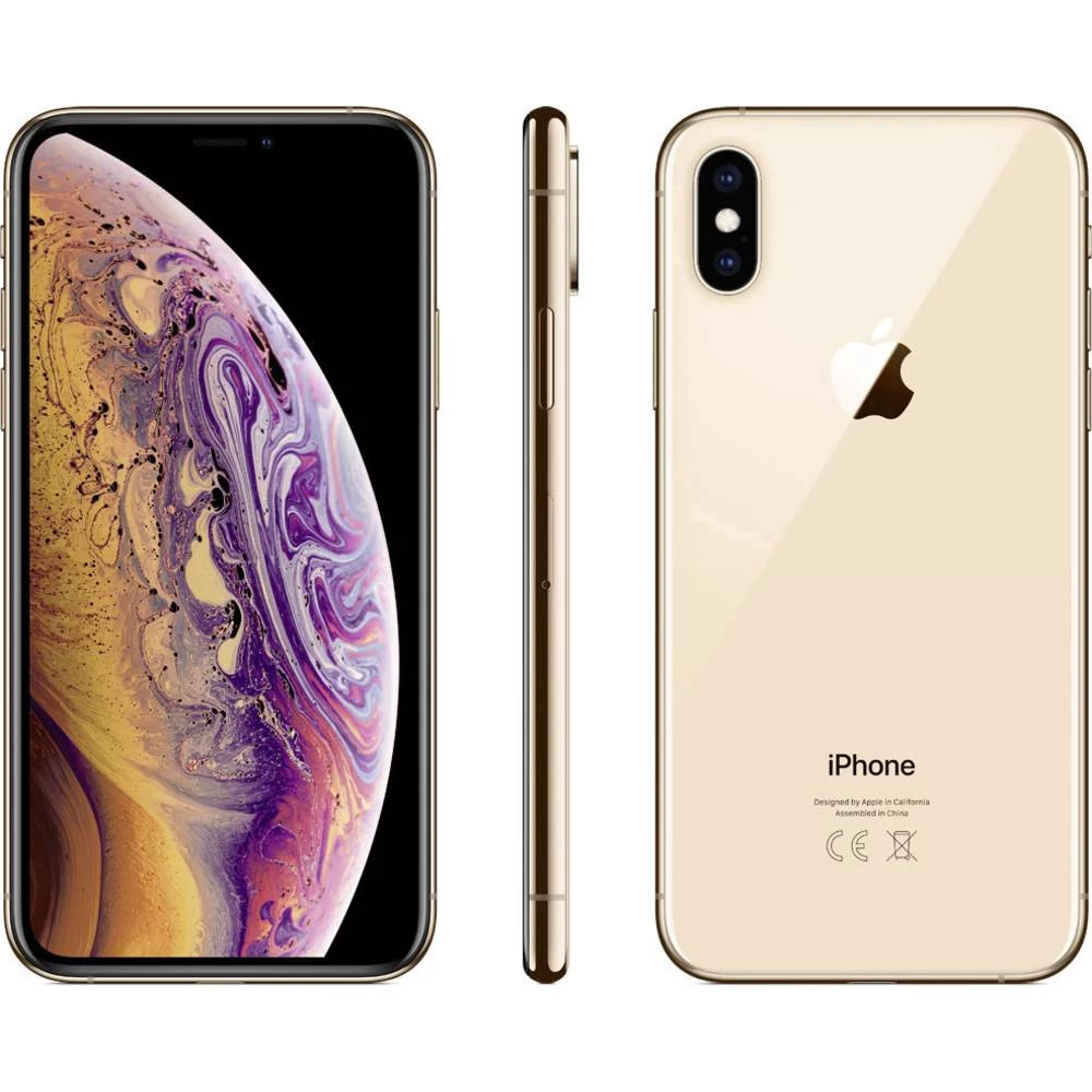 Apple iPhone XS 64 GB Zlatna iOS 12 12 MPix slika