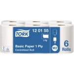 TORK Standardne papirnate maramice za sustav unutarnjih dozatora M2, jednoslojne 120155