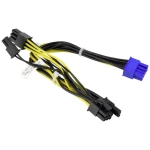 Supermicro struja priključni kabel 0.2 m crna, plava boja, žuta