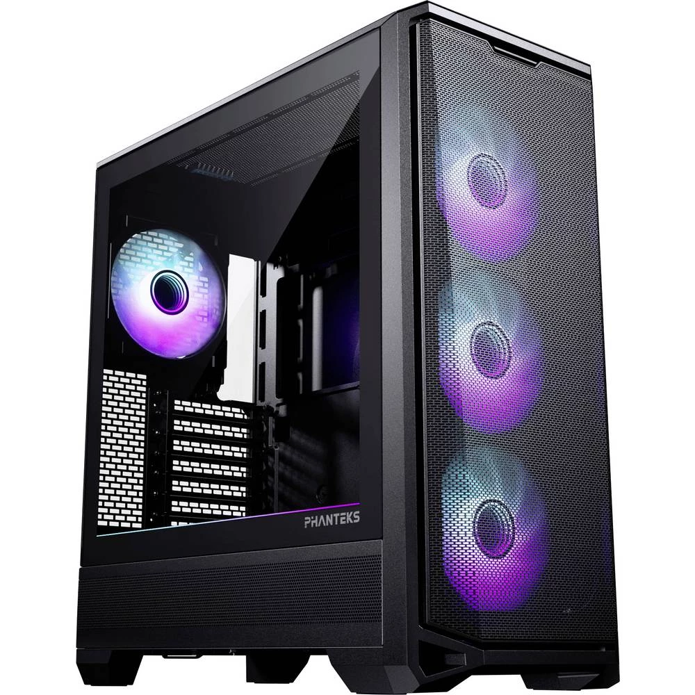 Phanteks PH-EC400GA_DBK01 midi-tower kućište , kućište za igraće računalo, kućište za računala crna slika