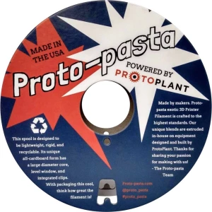 Proto-Pasta CFP12805 Original Carbon Fiber PLA 3D pisač filament pla 2.85 mm 500 g karbon crna boja 1 St. slika
