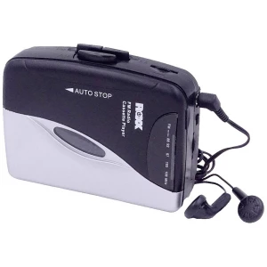 Roxx PCP 300 prijenosni kasetofon   crna/srebrna slika