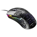 Xtrfy M4 RGB miš, igraći miš USB optički crna 6 Tipke 16000 dpi osvjetljen