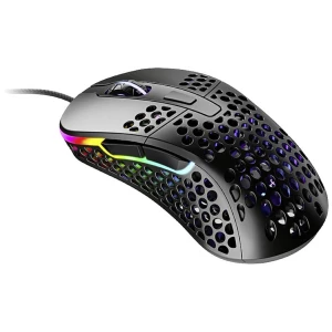 Xtrfy M4 RGB miš, igraći miš USB optički crna 6 Tipke 16000 dpi osvjetljen slika