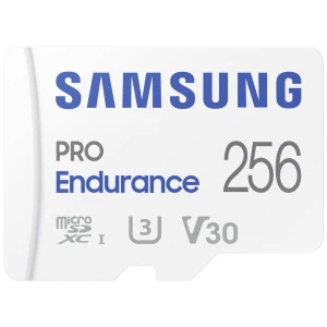 Samsung PRO Endurance microsdxc kartica 256 GB Class 10, UHS-Class 3, v30 Video Speed Class 4K video podrška, uklj. sd-adapter, otporan na udarce slika