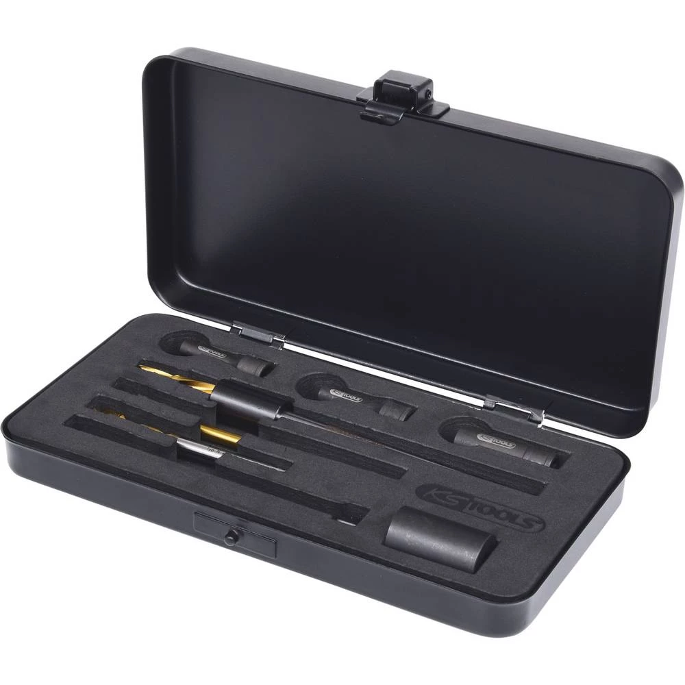 KS Tools 152.1030 Univerzalni set za bušenje žarnica M10 x 1, 8 kom slika