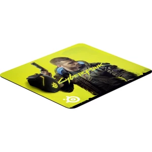 Steelseries QcK Large Cyberpunk Edition podložak za miša  žuta (Š x V x D) 450 x 2 x 400 mm slika