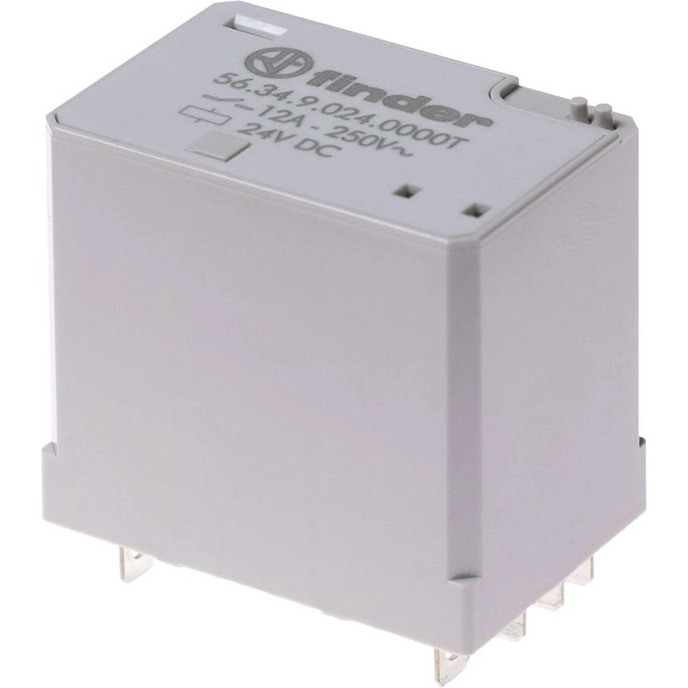 Finder 56.34.9.024.2000.T utični relej 24 V/DC 12 A 4 prebacivanje 10 St. slika