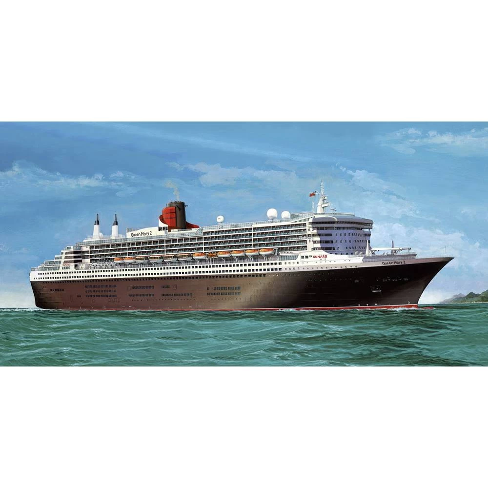 Revell 5199 Queen Mary 2 Model broda za sastavljanje 1:400 slika