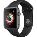 Apple Apple watch serija 3 obnovljeno (stupanj A) 8 GB  ()  watchOS 5  svemirsko-siva, crna slika